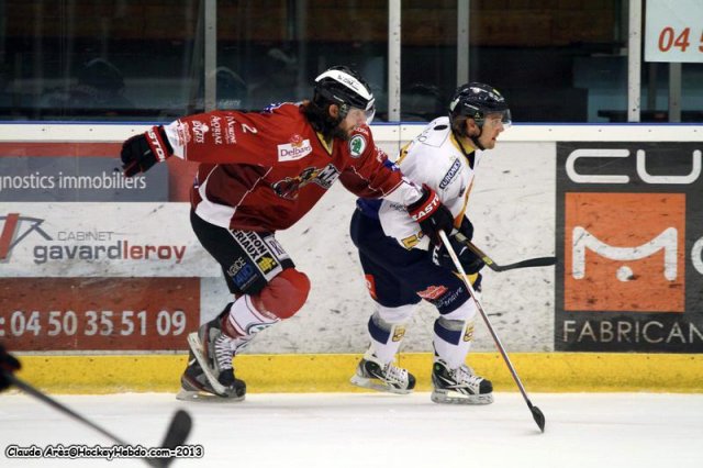 Photo hockey match Morzine-Avoriaz - Chamonix  le 12/10/2013