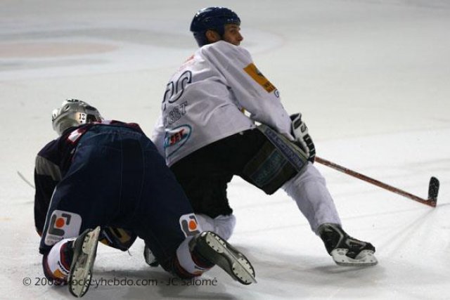 Photo hockey match Grenoble  - Mont-Blanc le 29/11/2008