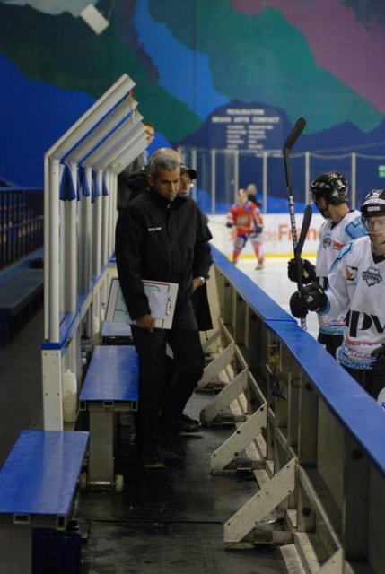 Photo hockey match Asnières - Tours  le 12/10/2013