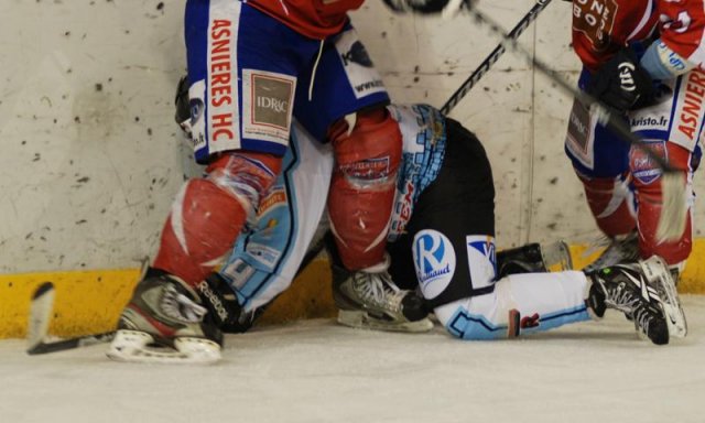Photo hockey match Asnières - Tours  le 12/10/2013