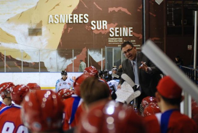 Photo hockey match Asnières - Tours  le 12/10/2013