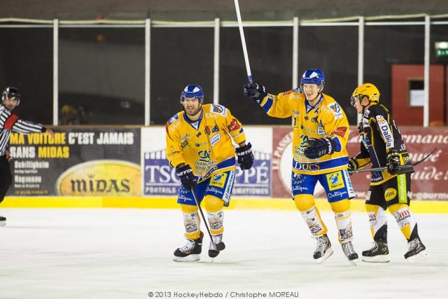 Photo hockey match Strasbourg  - Dijon  le 12/10/2013