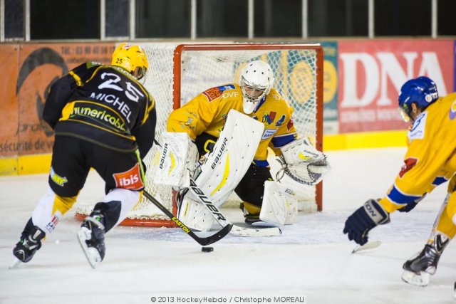Photo hockey match Strasbourg  - Dijon  le 12/10/2013
