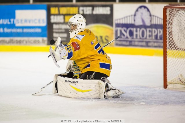 Photo hockey match Strasbourg  - Dijon  le 12/10/2013