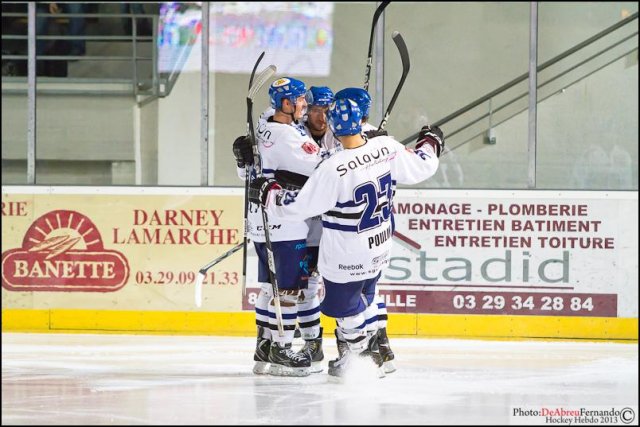 Photo hockey match Epinal  - Brest  le 12/10/2013