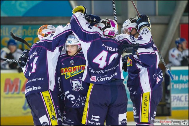 Photo hockey match Epinal  - Brest  le 12/10/2013