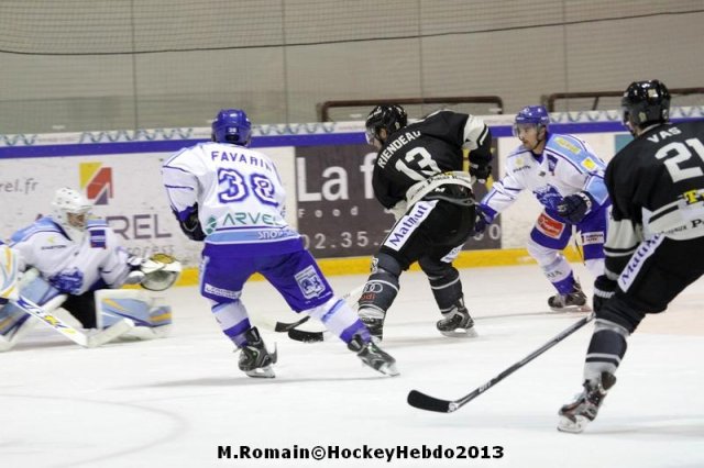 Photo hockey match Rouen - Villard-de-Lans le 12/10/2013