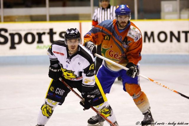 Photo hockey match Clermont-Ferrand - Roanne le 12/10/2013
