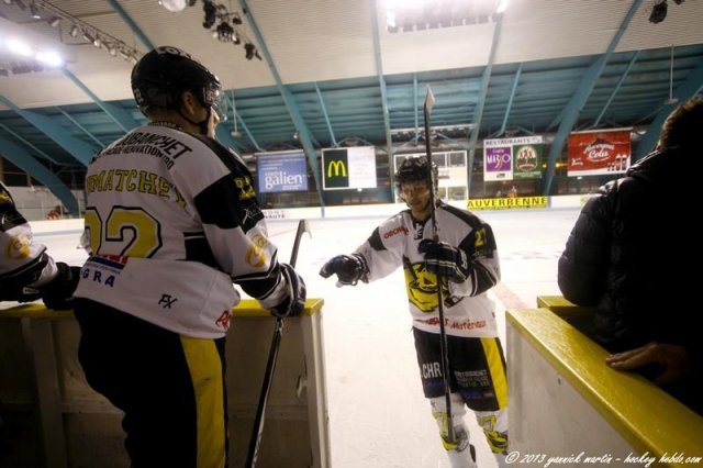 Photo hockey match Clermont-Ferrand - Roanne le 12/10/2013