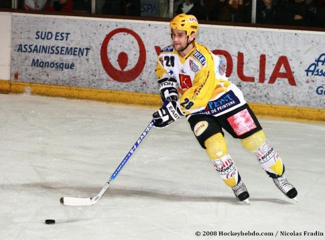 Photo hockey match Briançon  - Strasbourg  le 29/11/2008