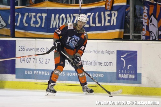 Photo hockey match Montpellier  - Annecy le 12/10/2013