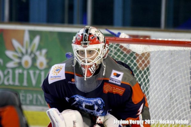 Photo hockey match Montpellier  - Annecy le 12/10/2013