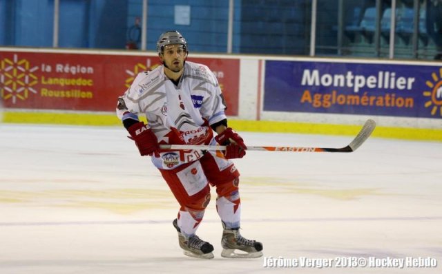 Photo hockey match Montpellier  - Annecy le 12/10/2013