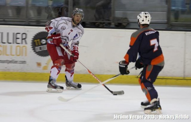 Photo hockey match Montpellier  - Annecy le 12/10/2013