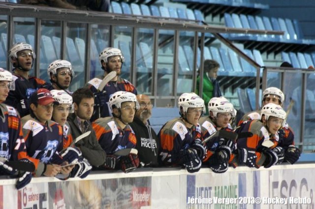 Photo hockey match Montpellier  - Annecy le 12/10/2013