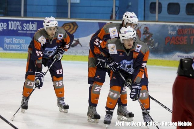 Photo hockey match Montpellier  - Annecy le 12/10/2013
