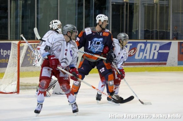 Photo hockey match Montpellier  - Annecy le 12/10/2013
