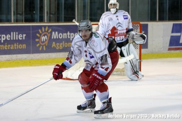 Photo hockey match Montpellier  - Annecy le 12/10/2013