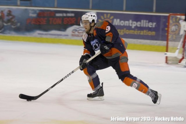 Photo hockey match Montpellier  - Annecy le 12/10/2013
