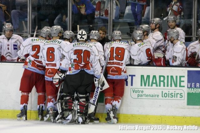 Photo hockey match Montpellier  - Annecy le 12/10/2013
