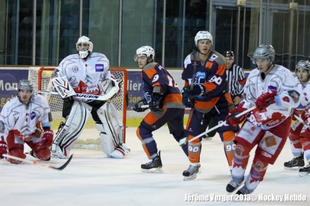 Photo hockey match Montpellier  - Annecy le 12/10/2013