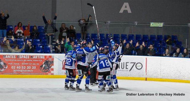 Photo hockey match Nantes - Nice le 12/10/2013
