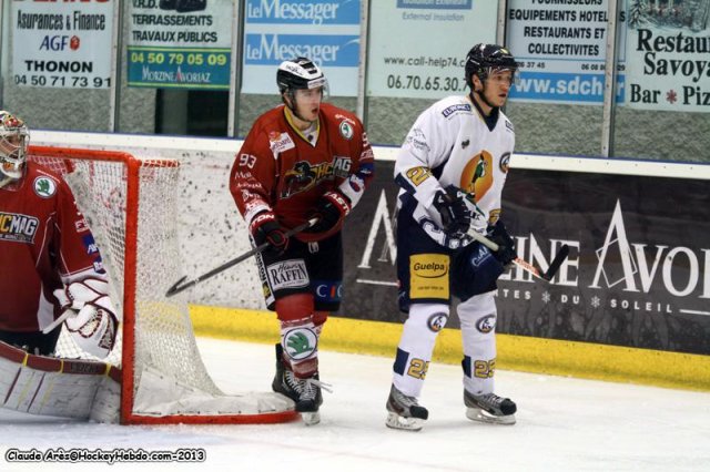 Photo hockey match Morzine-Avoriaz - Chamonix  le 15/10/2013