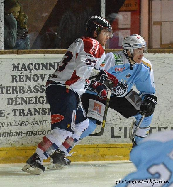 Photo hockey match Briançon  - Grenoble  le 15/10/2013