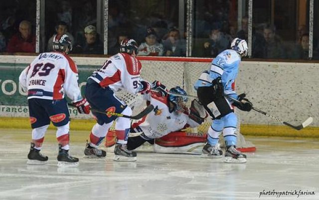 Photo hockey match Briançon  - Grenoble  le 15/10/2013