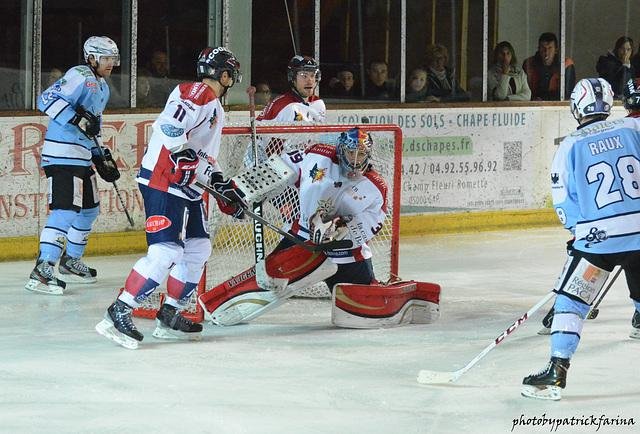 Photo hockey match Briançon  - Grenoble  le 15/10/2013