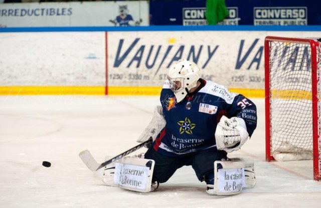 Photo hockey match Grenoble  - Strasbourg  le 19/10/2013