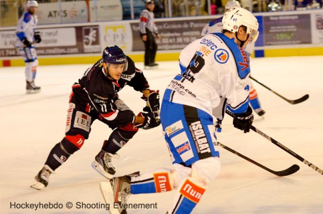 Photo hockey match Angers  - Gap  le 19/10/2013