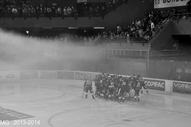 Photo hockey match Bordeaux - Lyon le 19/10/2013