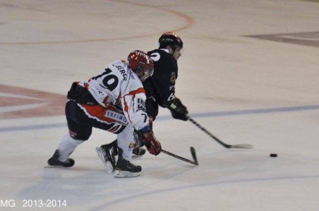 Photo hockey match Bordeaux - Lyon le 19/10/2013