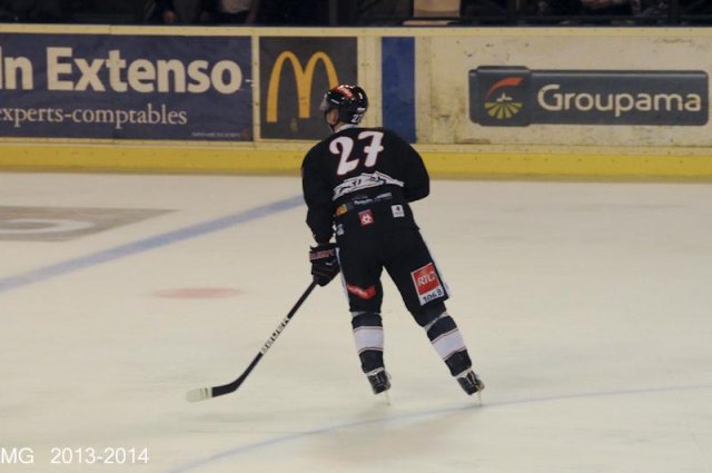 Photo hockey match Bordeaux - Lyon le 19/10/2013