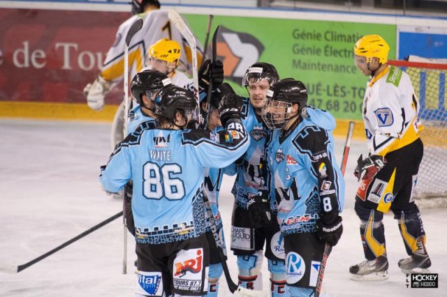 Photo hockey match Tours  - Strasbourg II le 19/10/2013