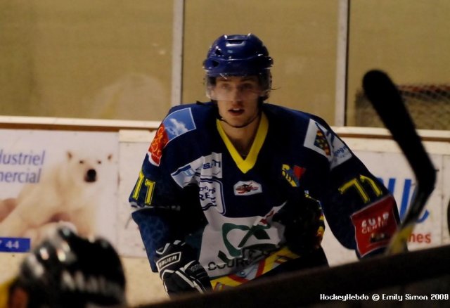 Photo hockey match Dijon  - Rouen le 29/11/2008
