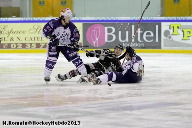Photo hockey match Rouen - Epinal  le 19/10/2013