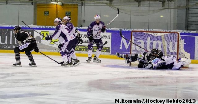 Photo hockey match Rouen - Epinal  le 19/10/2013