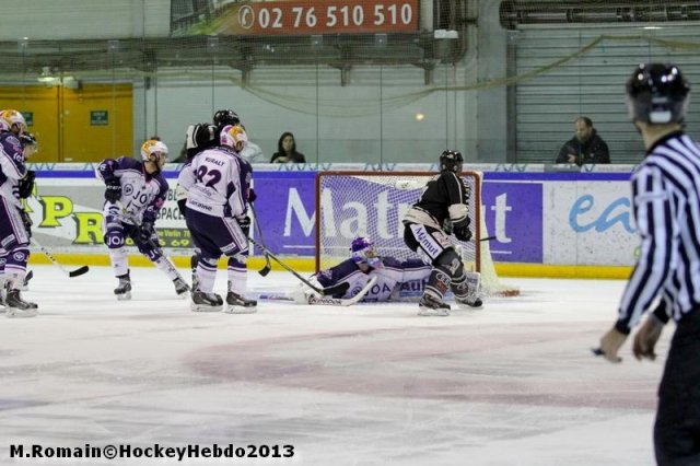 Photo hockey match Rouen - Epinal  le 19/10/2013