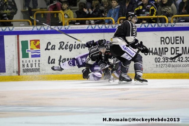 Photo hockey match Rouen - Epinal  le 19/10/2013