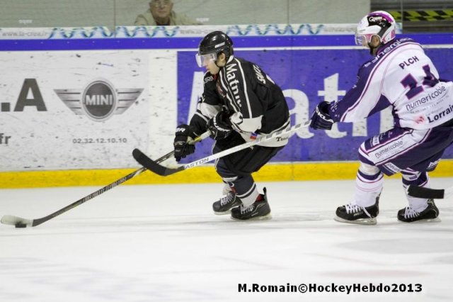 Photo hockey match Rouen - Epinal  le 19/10/2013
