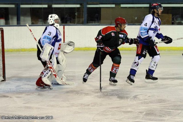 Photo hockey match Mont-Blanc - Nantes le 19/10/2013