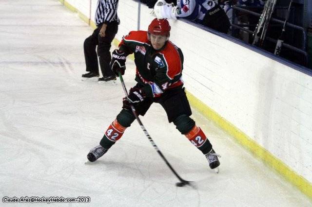 Photo hockey match Mont-Blanc - Nantes le 19/10/2013