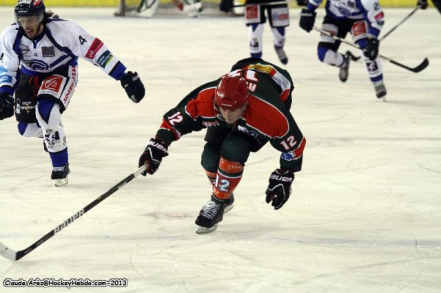 Photo hockey match Mont-Blanc - Nantes le 19/10/2013