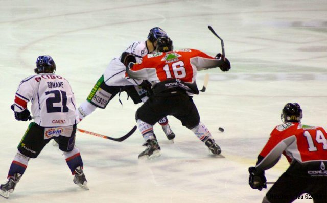 Photo hockey match Amiens  - Caen  le 19/10/2013
