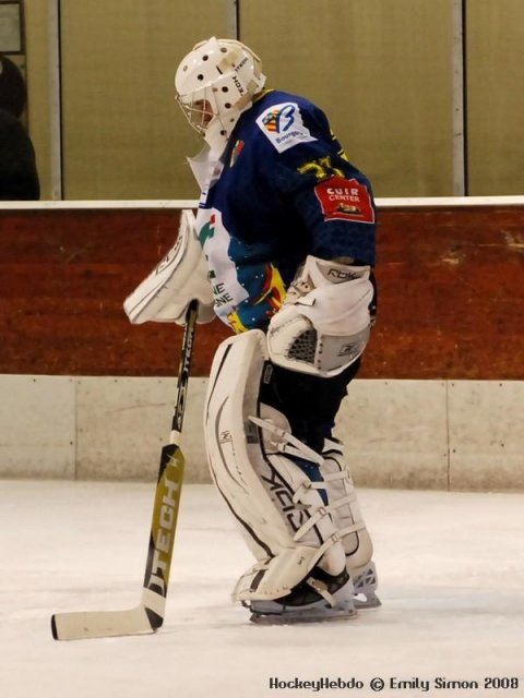 Photo hockey match Dijon  - Rouen le 29/11/2008
