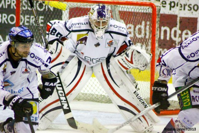 Photo hockey match Amiens  - Caen  le 19/10/2013