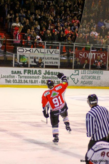 Photo hockey match Amiens  - Caen  le 19/10/2013