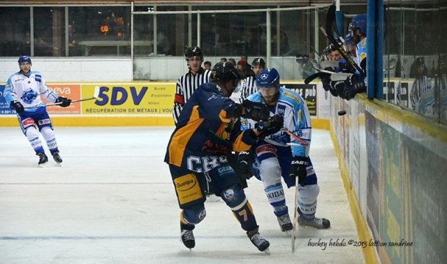 Photo hockey match Chamonix  - Villard-de-Lans le 19/10/2013